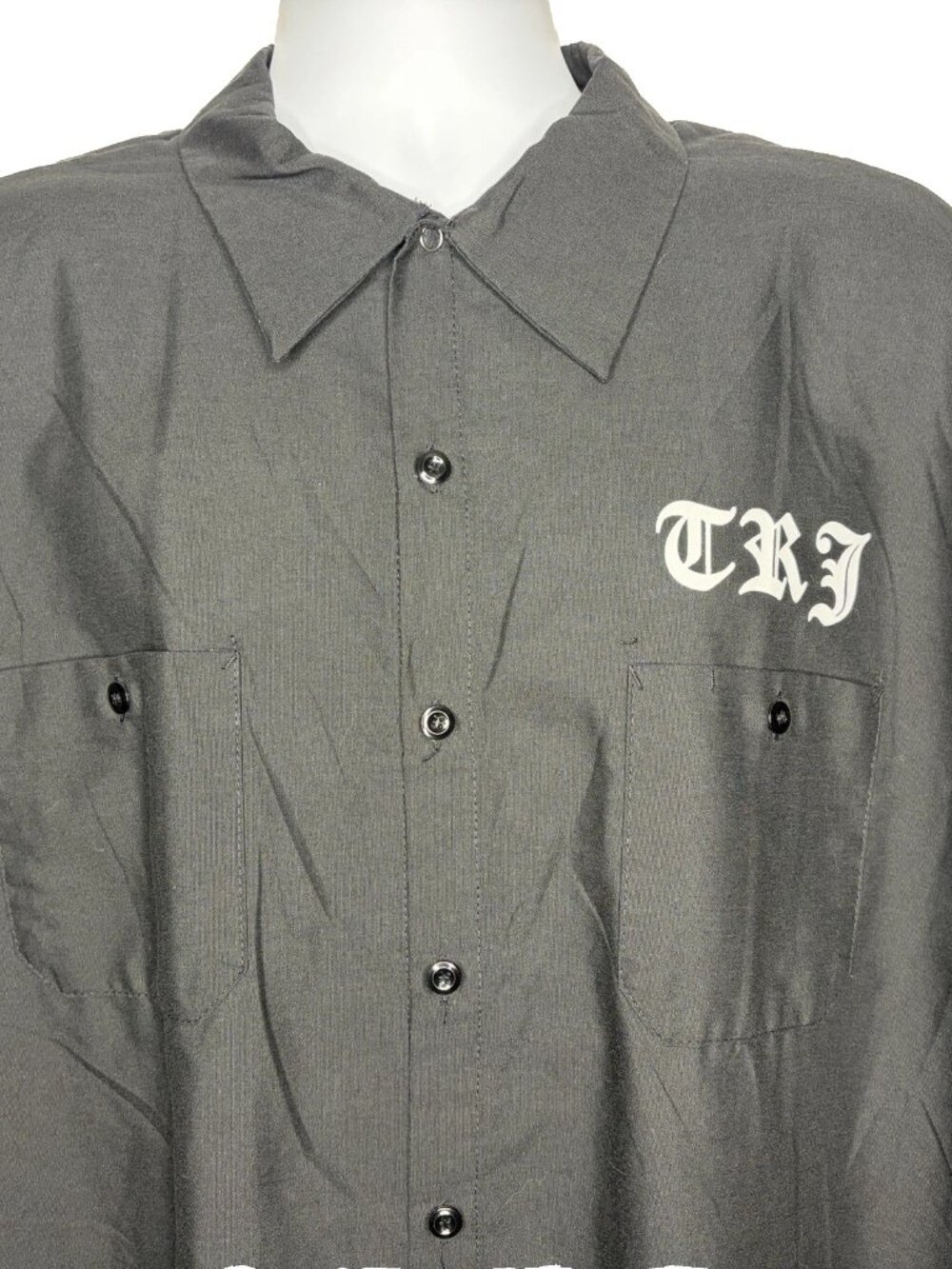 Rock Junction Bar Black Work Shirt Size 3XL Greenwich Rhode Island Music Club - Picture 2 of 8